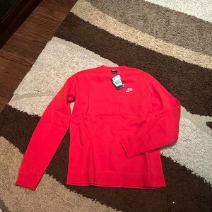 Nike Red Sweatshirt